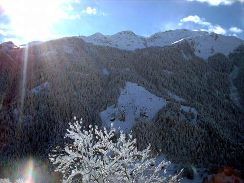 Dorfladen St. Peter-Pagig - Bergpanorama im Winter 2015